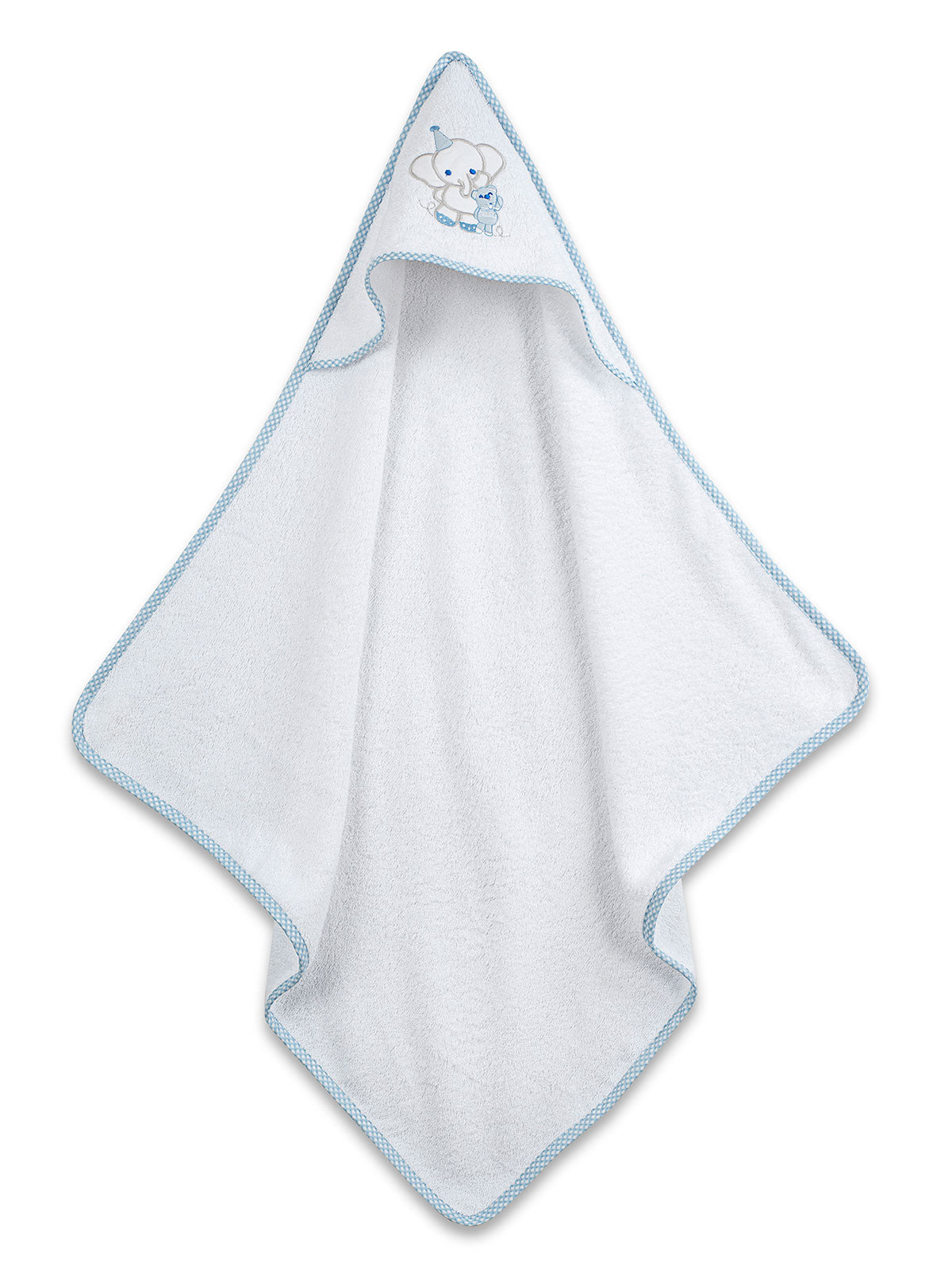 Κάπα κεντητή Elephant Blue 75x75 από την εταιρεία Sunshine Home