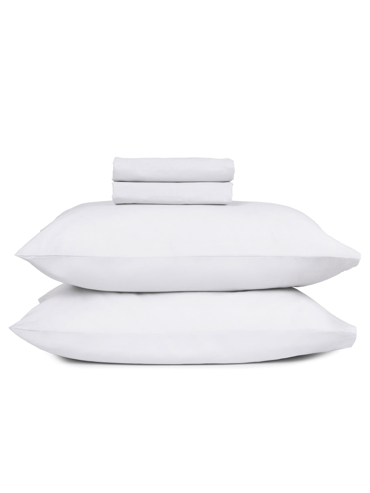 Μαξιλαροθήκες Cotton Feelings 100 White 50x70 από την εταιρεία Sunshine Home