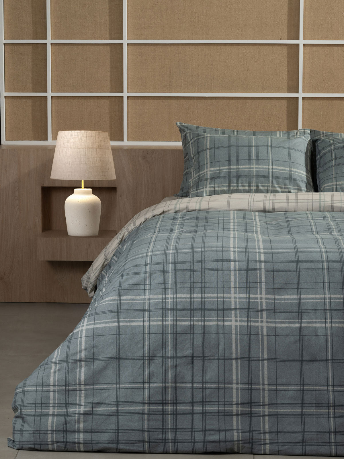 Μαξιλαροθήκες Cotton Feelings 2066 Aqua 50x70 από την εταιρεία Sunshine Home