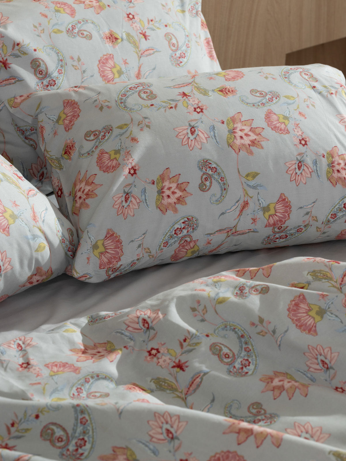 Μαξιλαροθήκες Cotton Feelings Grey 2068 50x70 από την εταιρεία Sunshine Home