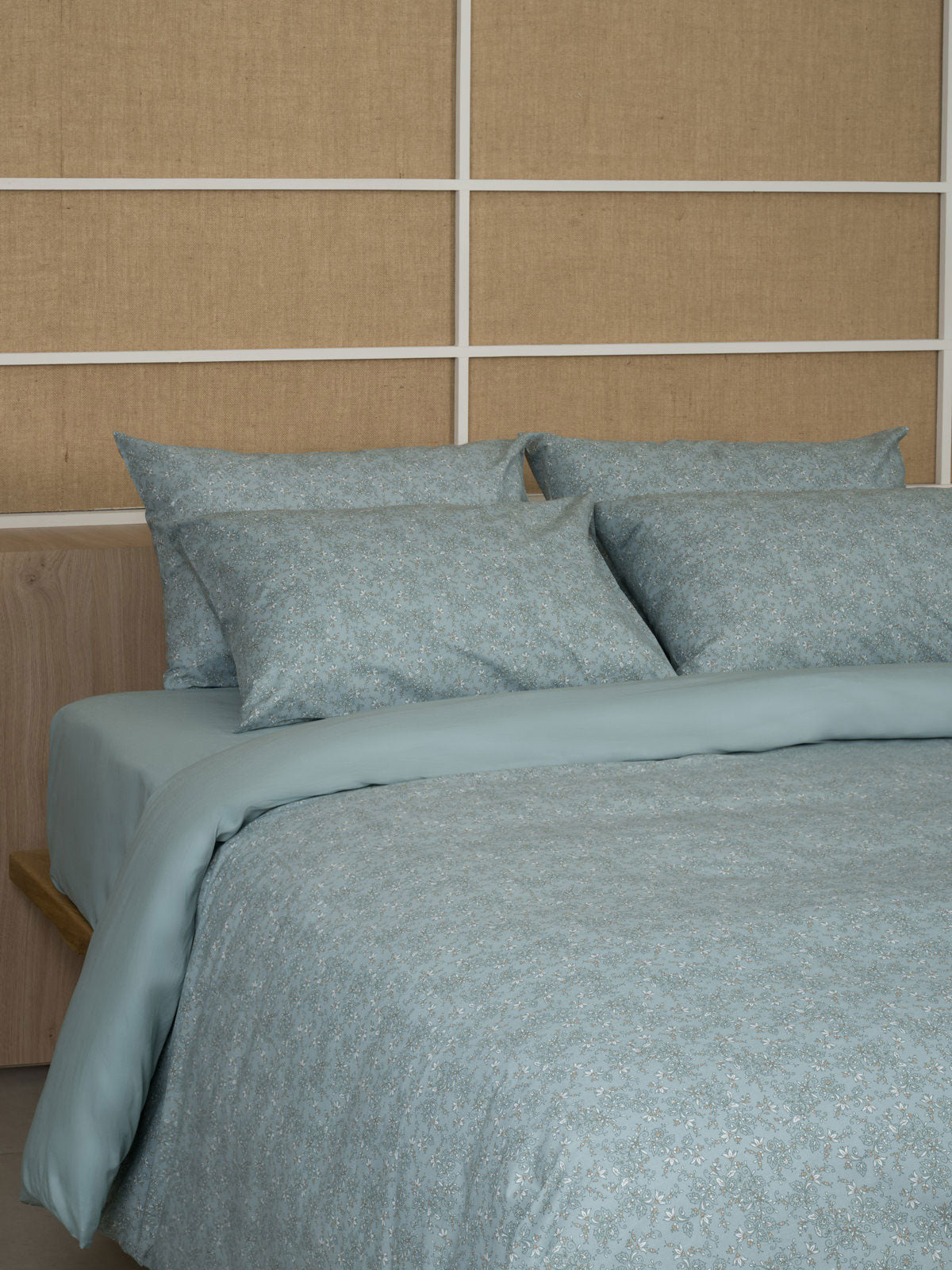 Μαξιλαροθήκες Cotton Feelings 928 Aqua 50x70 από την εταιρεία Sunshine Home