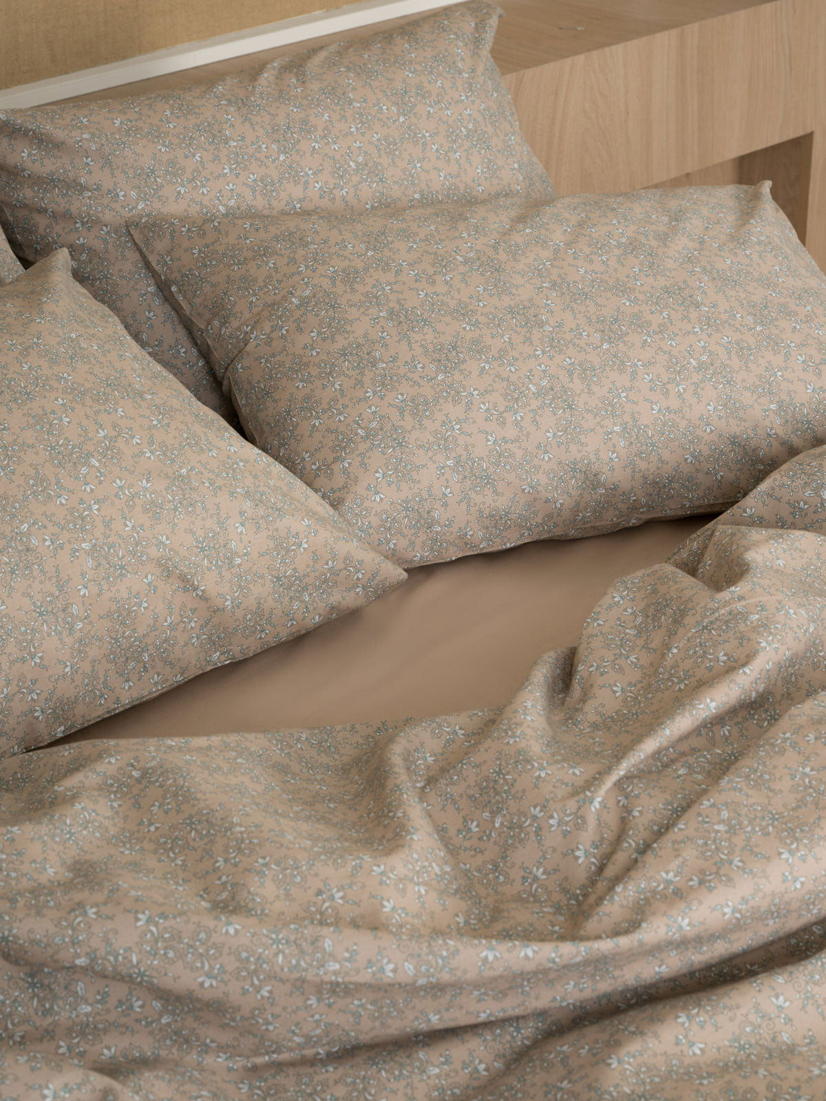 Μαξιλαροθήκες Cotton Feelings 928 Beige 50x70 από την εταιρεία Sunshine Home