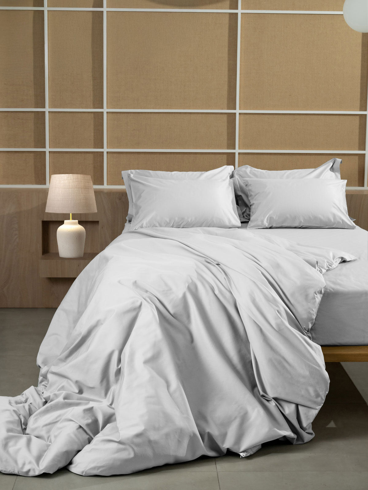 Μαξιλαροθήκες Βαμβακοσατέν Omnia Oxford White 50x70 από την εταιρεία Sunshine Home