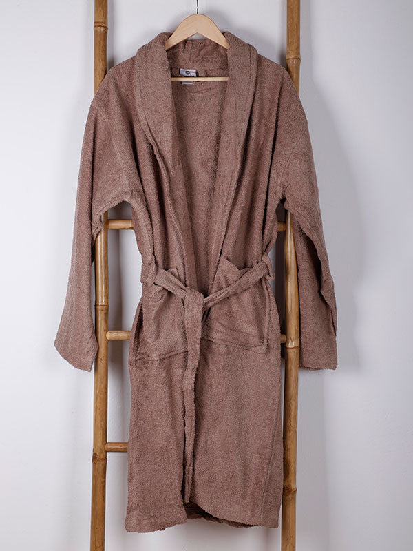 Μπουρνούζι Sato Mocha XLarge από την εταιρεία Sunshine Home