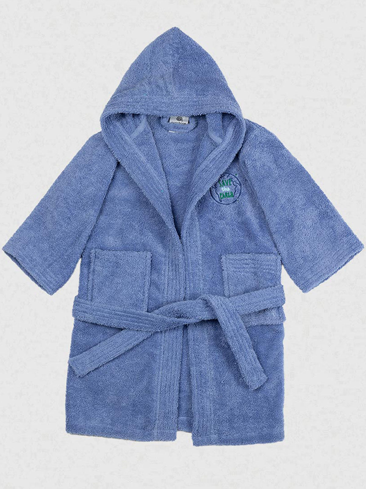 Μπουρνούζι Παιδικό Eco Blue Ηλικία 2-4 από την εταιρεία Sunshine Home