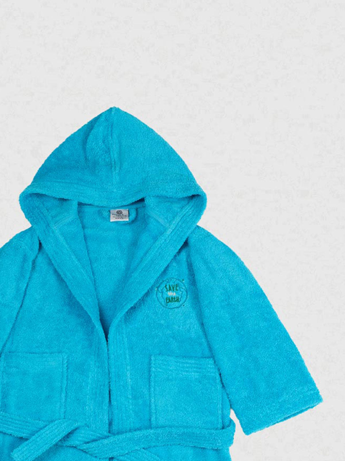 Μπουρνούζι Παιδικό Eco Turquoise Ηλικία 2-4 από την εταιρεία Sunshine Home