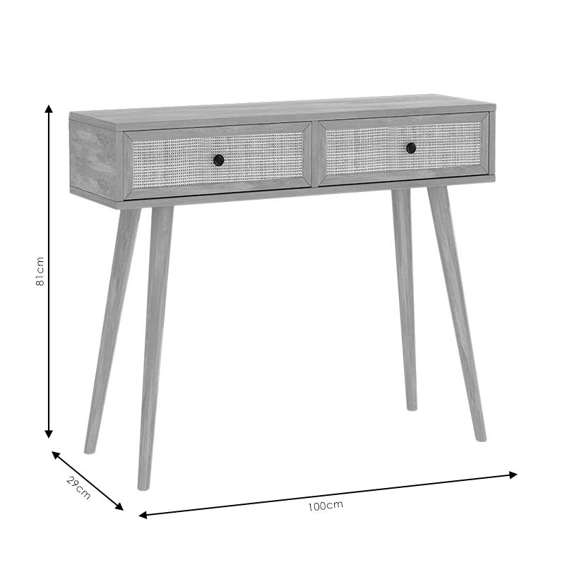 Κονσόλα Oslo sonoma 100x29x81εκ από την εταιρεία Pakoworld