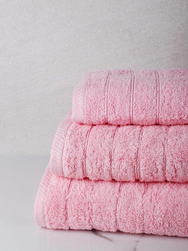 Πετσέτα πενιέ Dory 15 Pink Σετ 3 τεμ. από την εταιρεία Sunshine Home