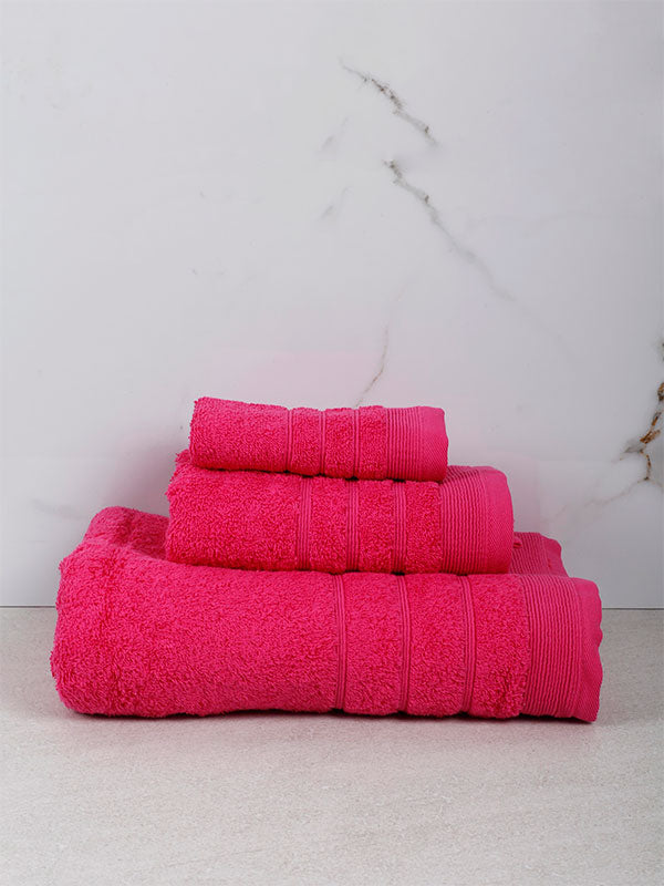 Πετσέτα Χίμπουρι 4 Fuchsia Σετ 3 τεμ. από την εταιρεία Sunshine Home