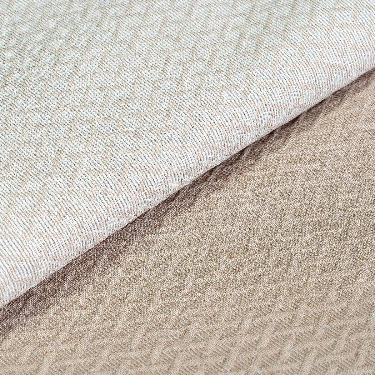 Κουβέρτα υπέρδιπλη Stripe ζακάρ Art 11172 230x270 Άμμου Beauty Home από την εταιρεία Beauty Home