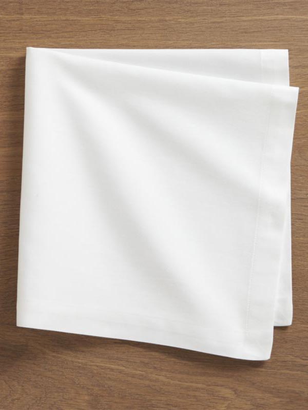 Πετσέτα φαγητού αλέκιαστη White 50x50 από την εταιρεία Sunshine Home