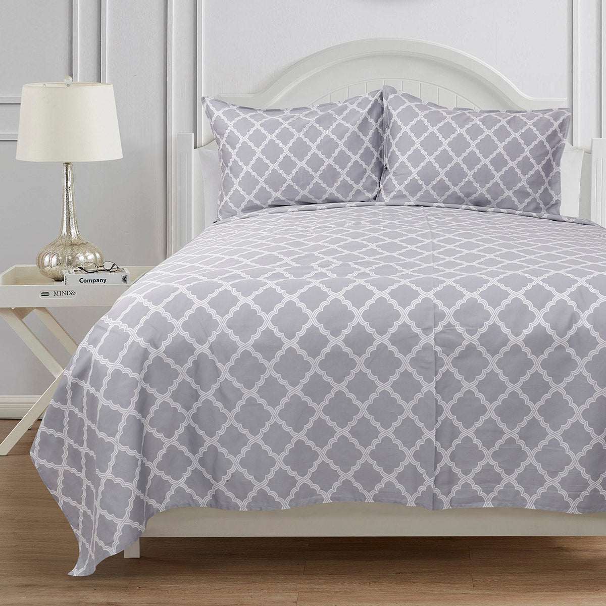 Σετ πάπλωμα υπέρδιπλο Fairmont Art 12005 220x240 Εμπριμέ από την εταιρεία Beauty Home