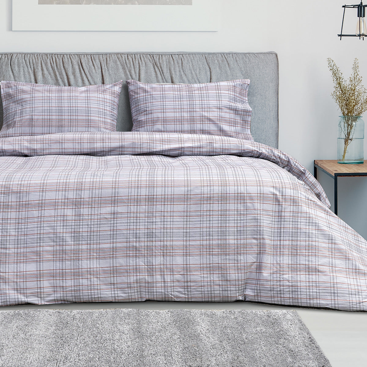 Σετ παπλωματοθήκη υπέρδιπλη Margarita Art 12074 230x250 Εμπριμέ από την εταιρεία Beauty Home