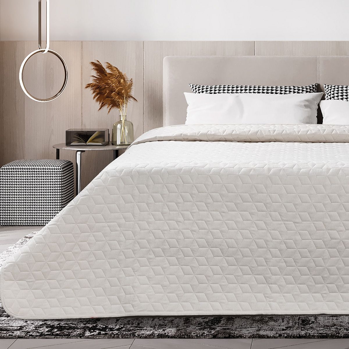 Κουβερλί υπέρδιπλο Trivial Art 12100 σε 3 αποχρώσεις 230x260 από την εταιρεία Beauty Home