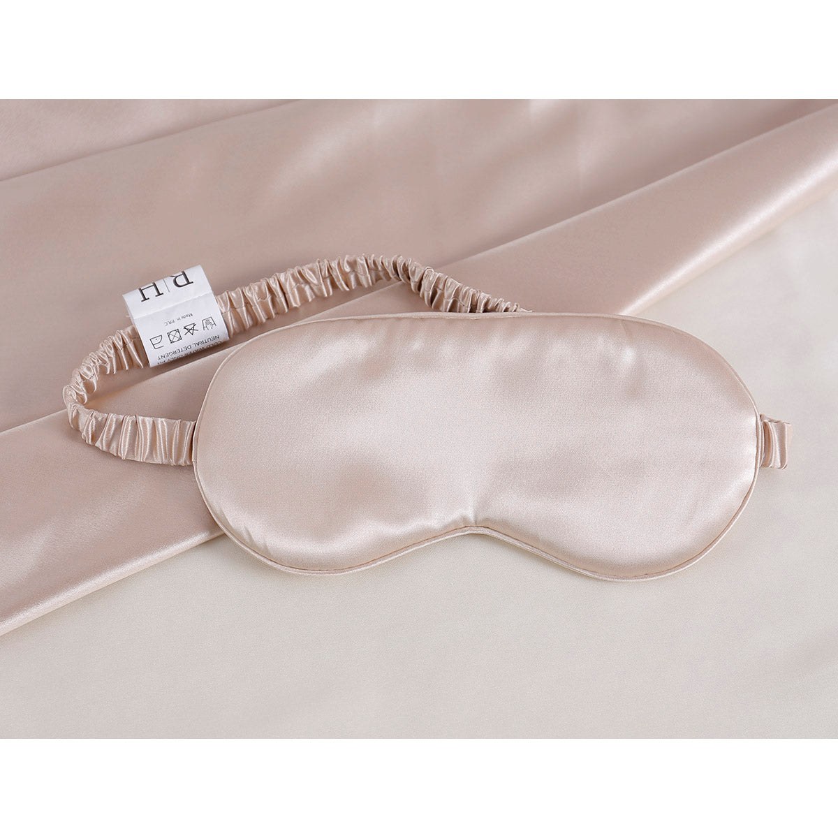 Μεταξωτή μάσκα ύπνου σε κουτί δώρου Art 12169 Άμμου Beauty Home Default Title από την εταιρεία Beauty Home