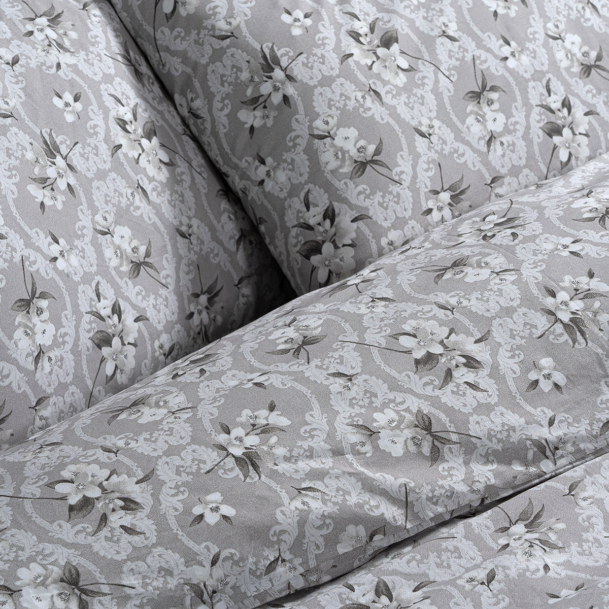 Σετ πάπλωμα υπέρδιπλο Mystique Art 12188 220x240 Γκρι Default Title από την εταιρεία Beauty Home