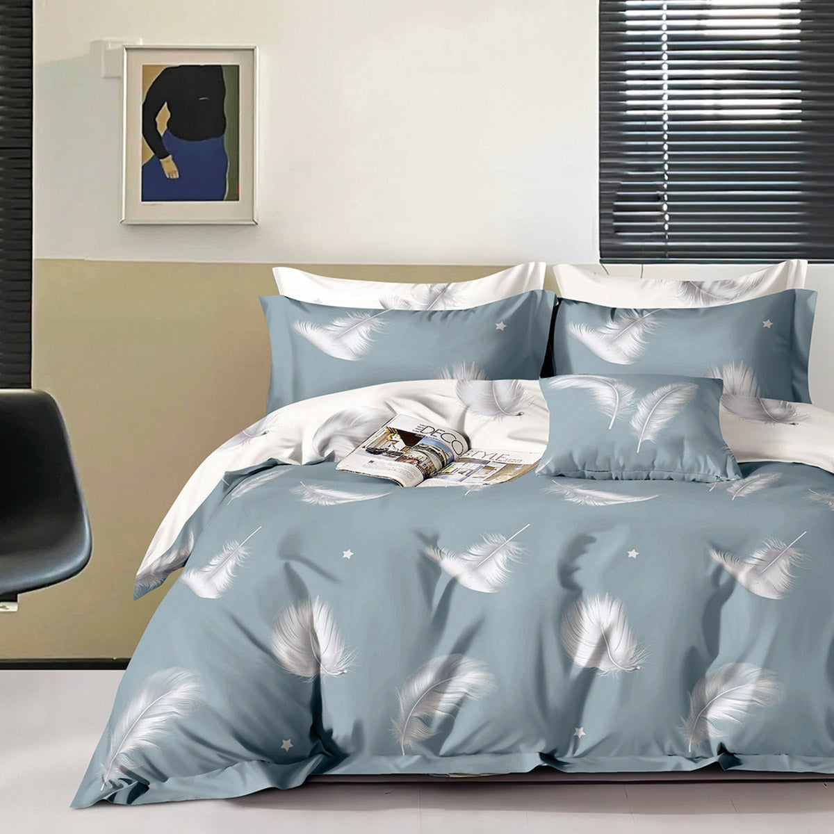 Σετ κουβερλί υπέρδιπλο Art 12282 Ada 220x240 Βεραμάν από την εταιρεία Beauty Home