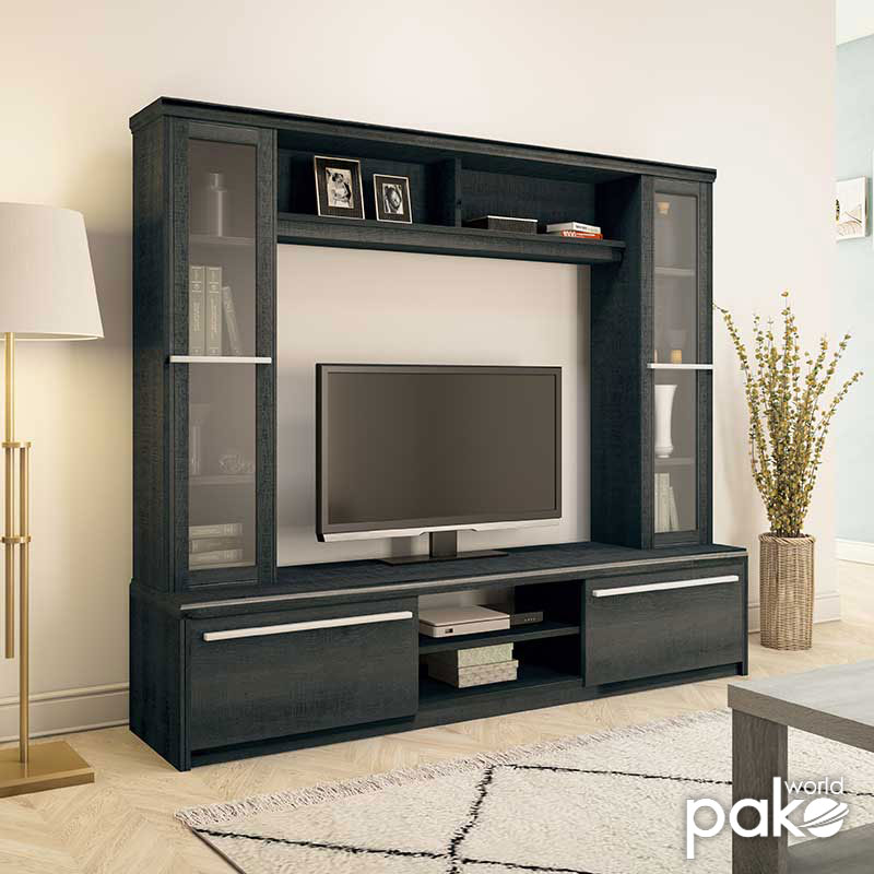 Σύνθετο σαλονιού Chico TV χρώμα embony oak 180.5x40x158εκ από την εταιρεία Pakoworld