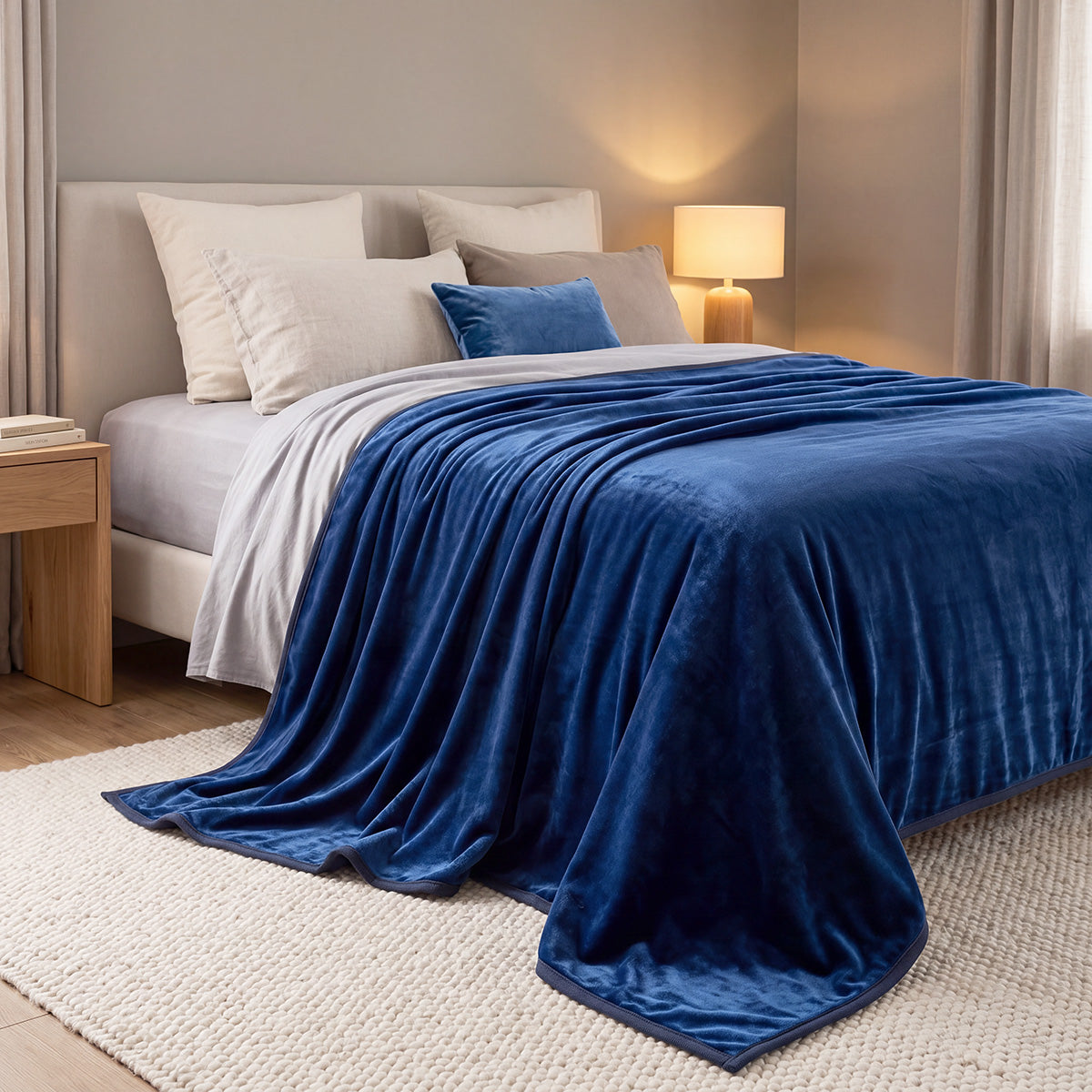 Κουβέρτα μονή Velora Art 12550 100% polyester super soft 550gsm