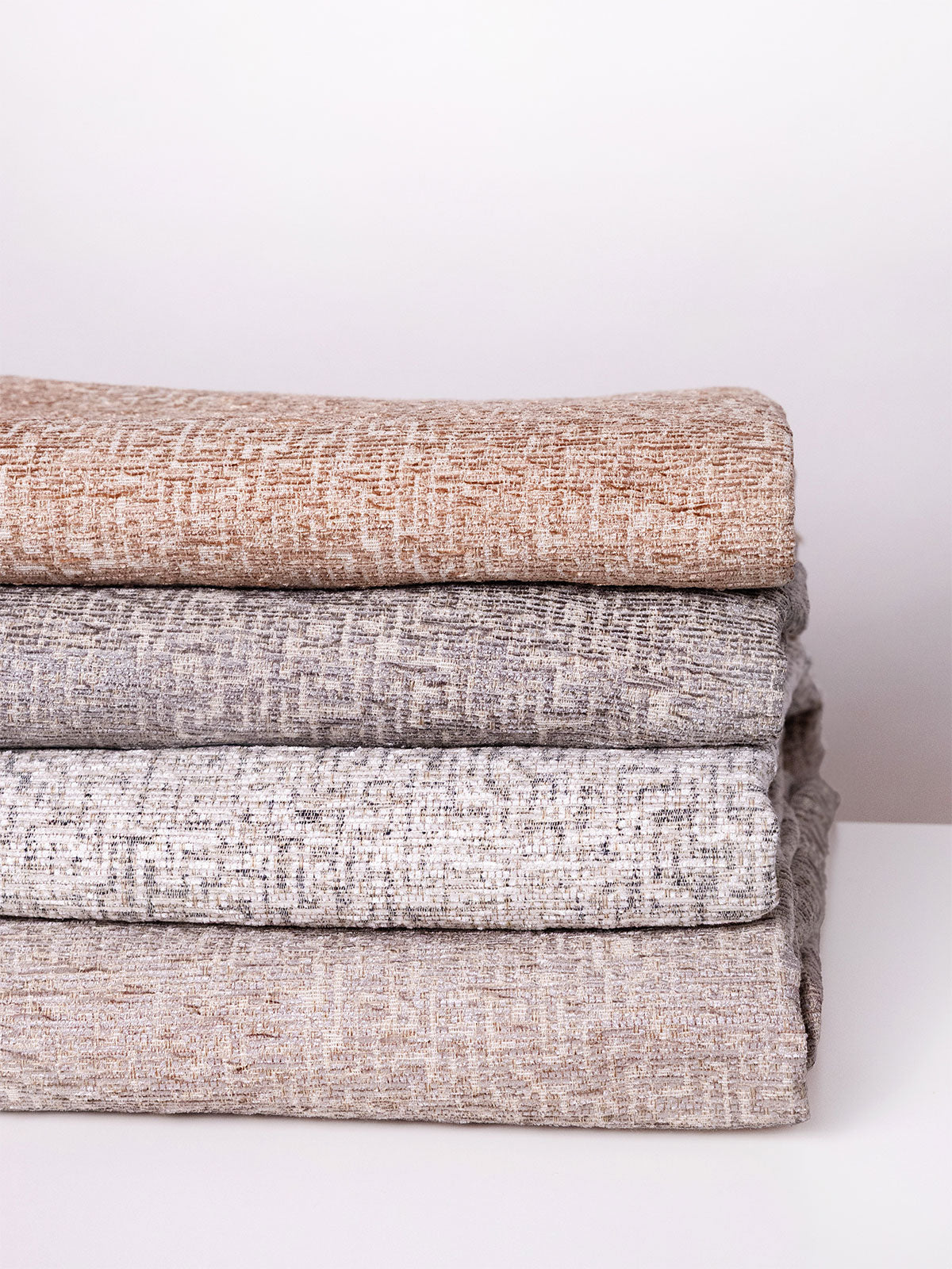 Ριχτάρι Σενίλ Rene 2 Beige Σετ 2 τεμαχίων (2θ – 3θ) από την εταιρεία Sunshine Home