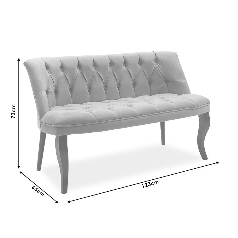 Καναπές Loreta 2θέσιος βελούδο κεραμιδί 123x65x73εκ από την εταιρεία Pakoworld