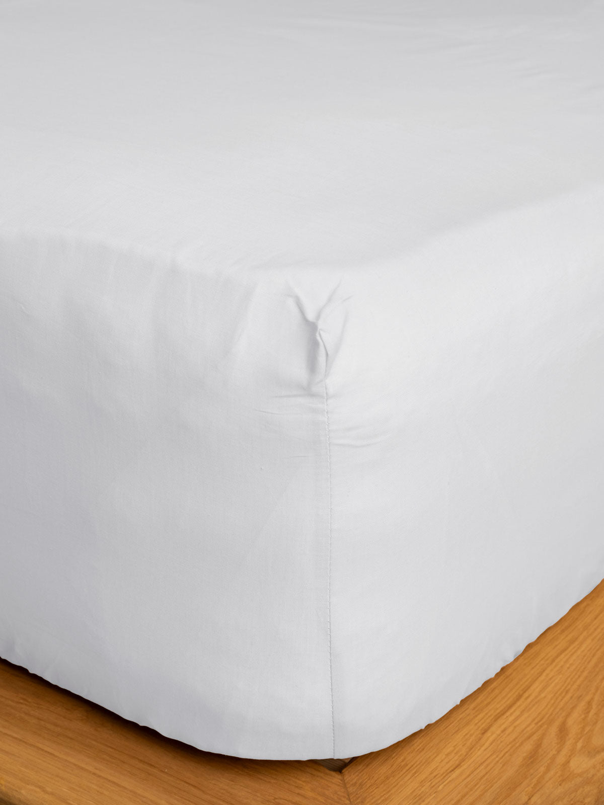 Κατωσέντονο Cotton Feelings με λάστιχο 100 White Ημίδιπλο (120x200+30) από την εταιρεία Sunshine Home