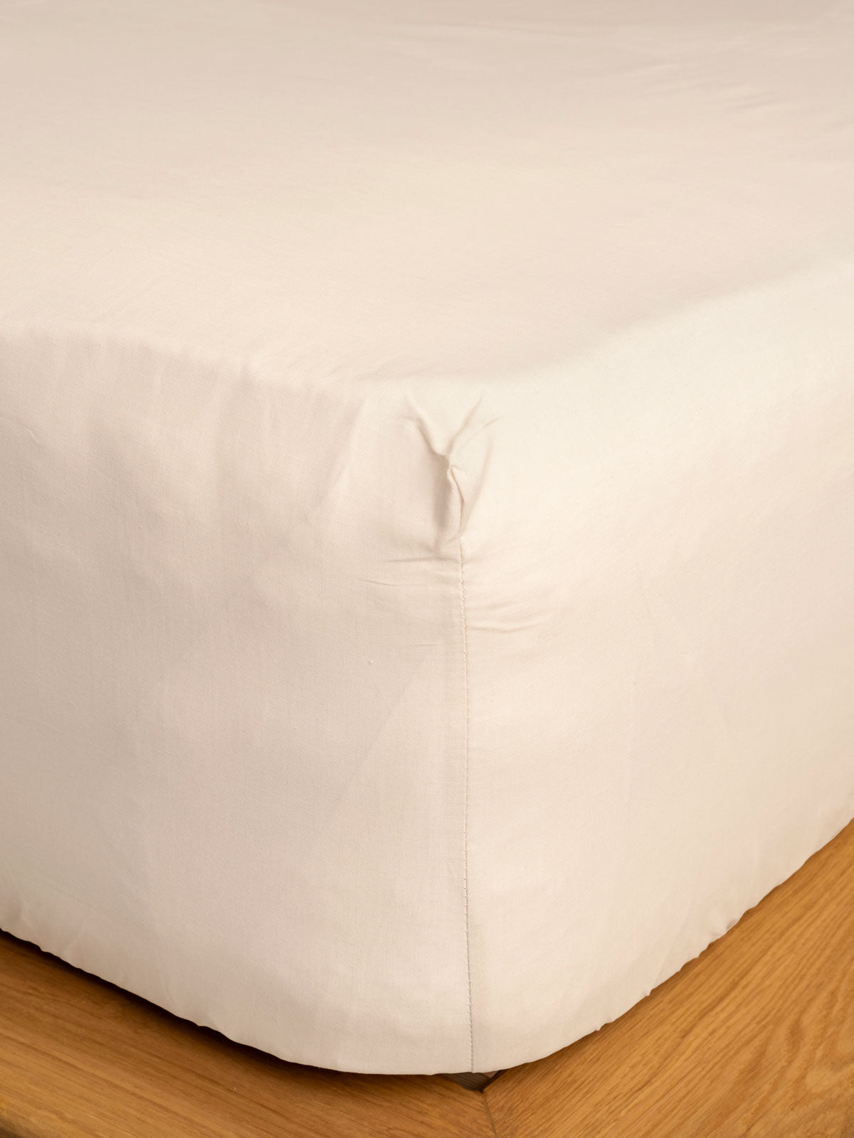 Κατωσέντονο Cotton Feelings με λάστιχο 108 Ecru Διπλό (160x200+30) από την εταιρεία Sunshine Home