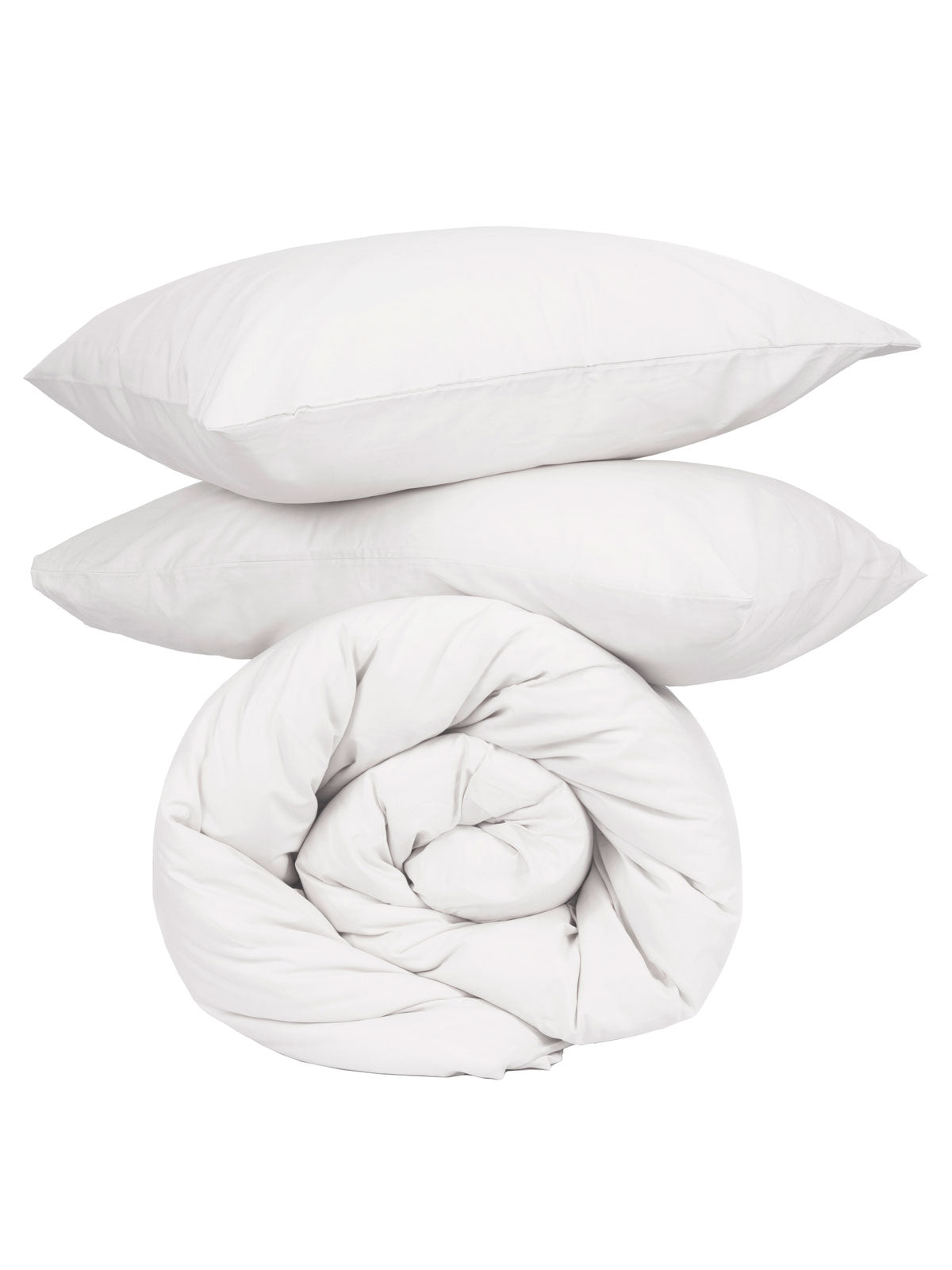 Σετ Σεντόνια Cotton Feelings 100 White Μονό (165x270) από την εταιρεία Sunshine Home