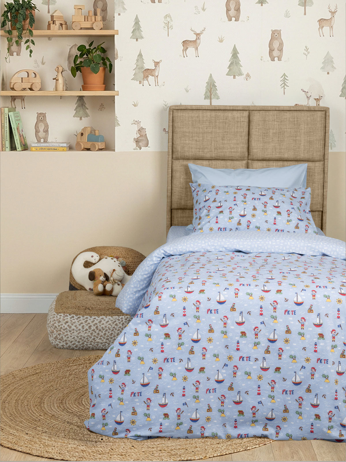 Σετ Σεντόνια Cotton Feelings 50 Μονό με λάστιχο(105x205+30) από την εταιρεία Sunshine Home