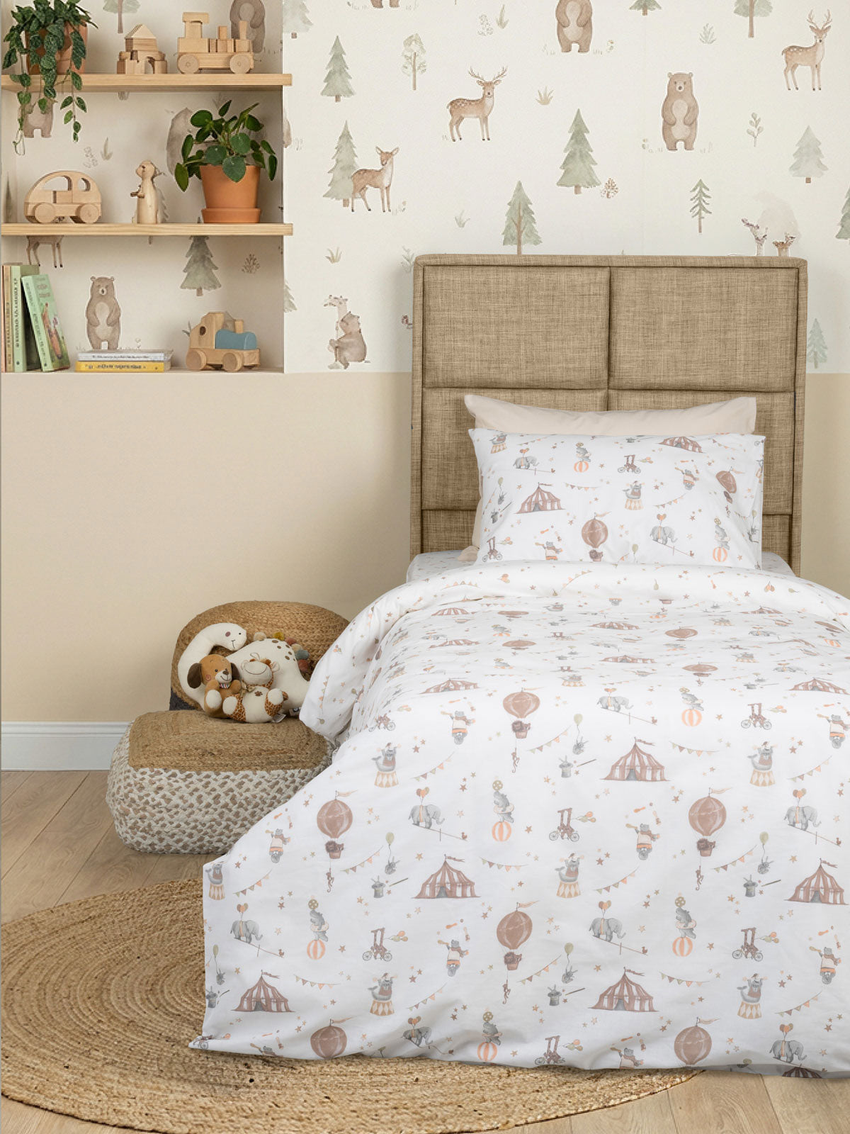 Σετ Σεντόνια Cotton Feelings 56 Μονό με λάστιχο(105x205+30) από την εταιρεία Sunshine Home