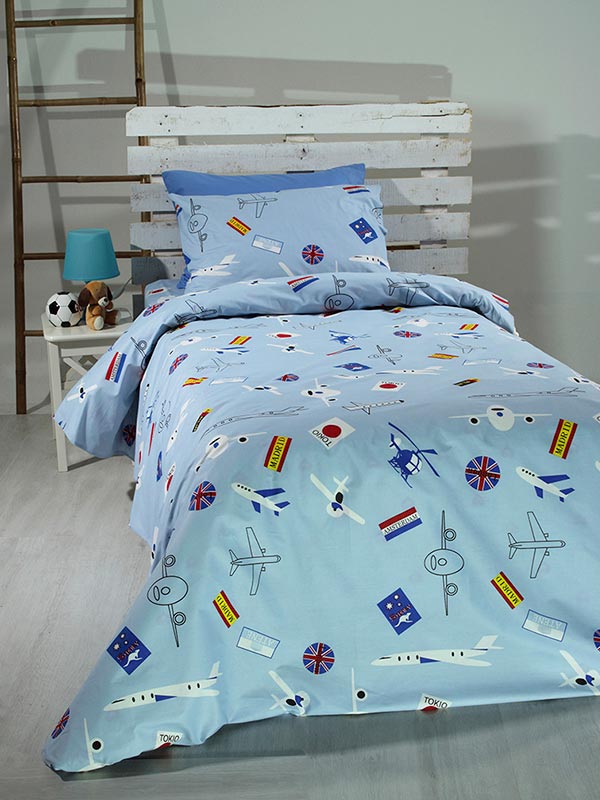 Σετ Σεντόνια Cotton Feelings 08 Μονό με λάστιχο(105x205+30) από την εταιρεία Sunshine Home