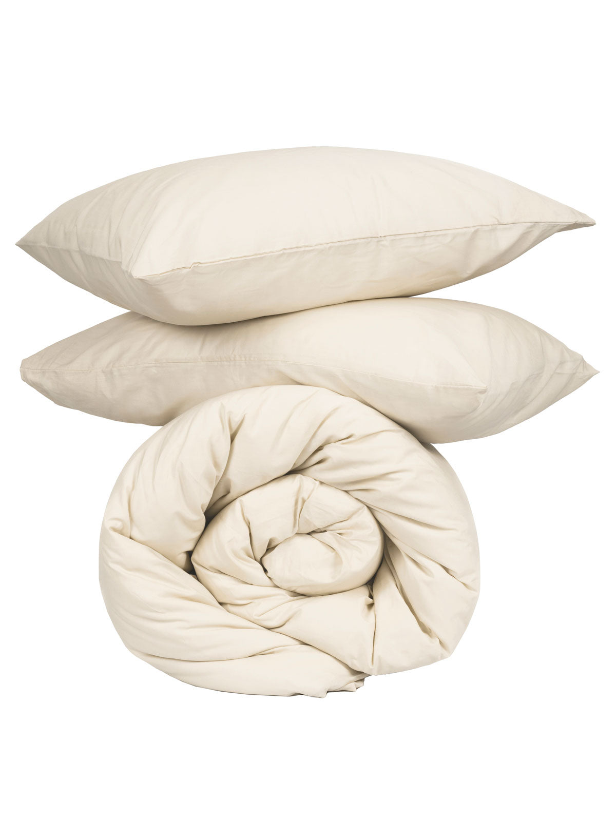 Σετ Σεντόνια Cotton Feelings 108 Ecru Διπλό (200x270) από την εταιρεία Sunshine Home