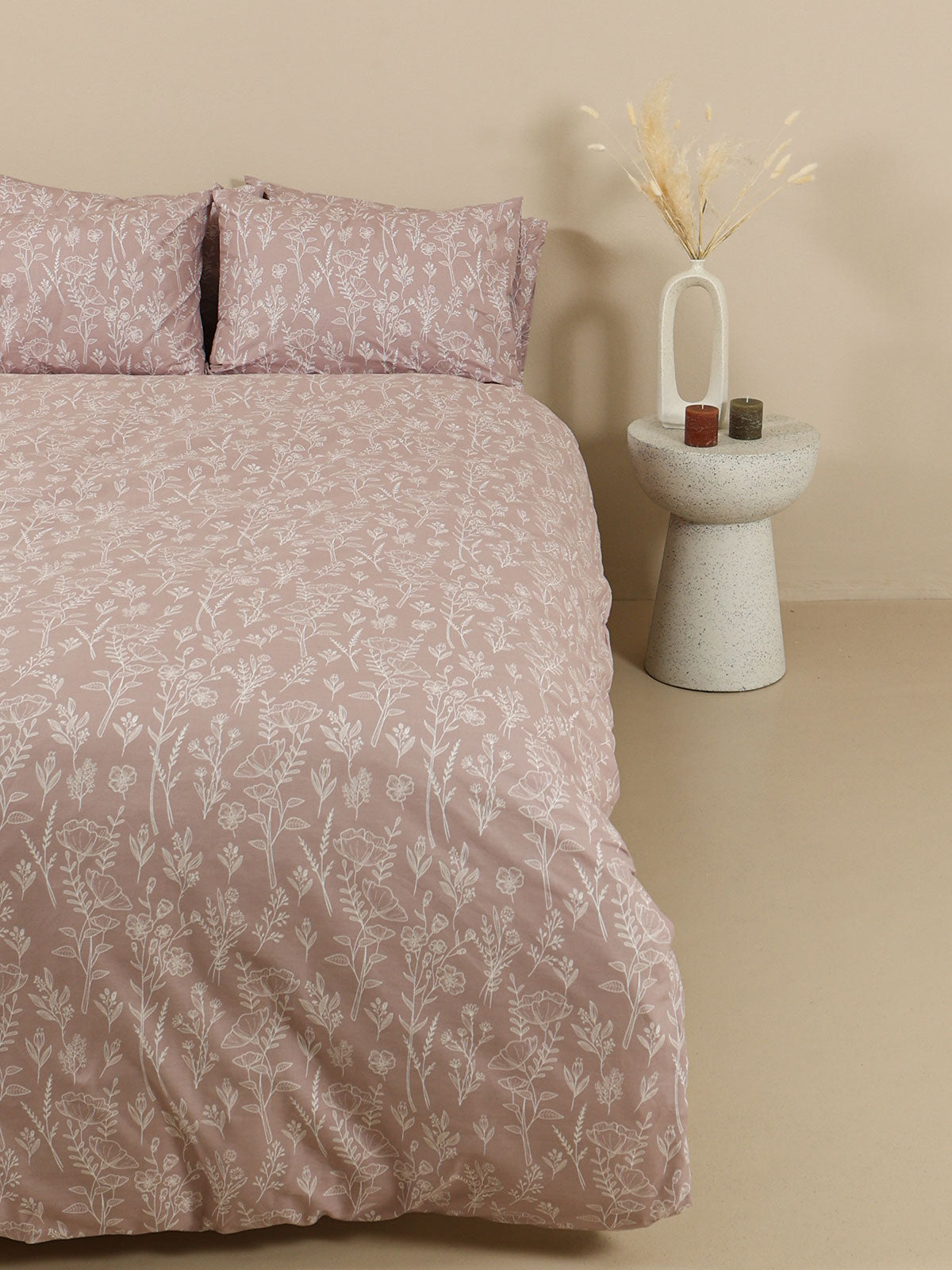 Σετ Σεντόνια Cotton Feelings 2050 Powder Υπέρδιπλο (235x270) από την εταιρεία Sunshine Home