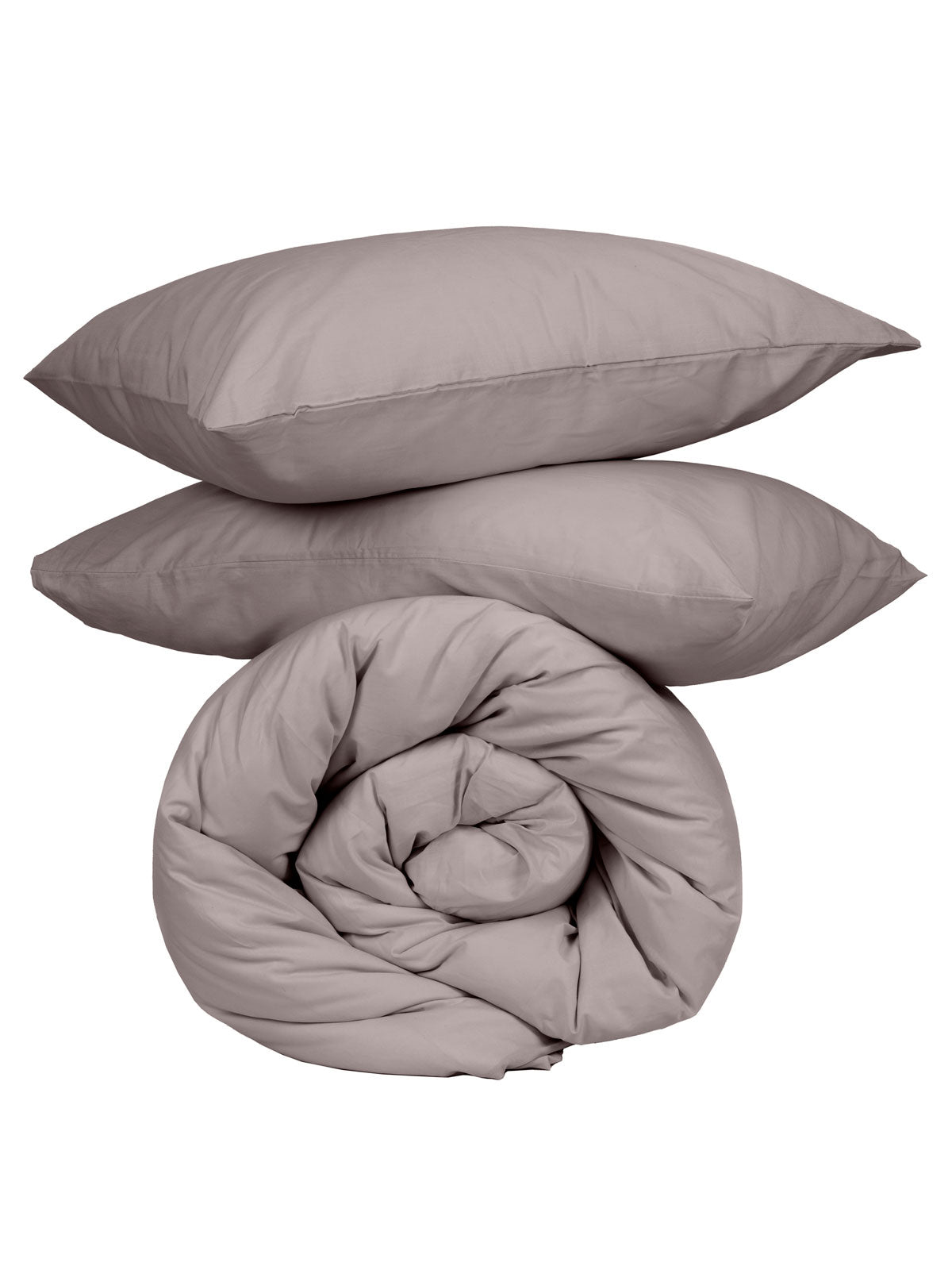 Σετ Σεντόνια Cotton Feelings 107 Dark Grey Υπέρδιπλο με λάστιχο (170x205+30) από την εταιρεία Sunshine Home