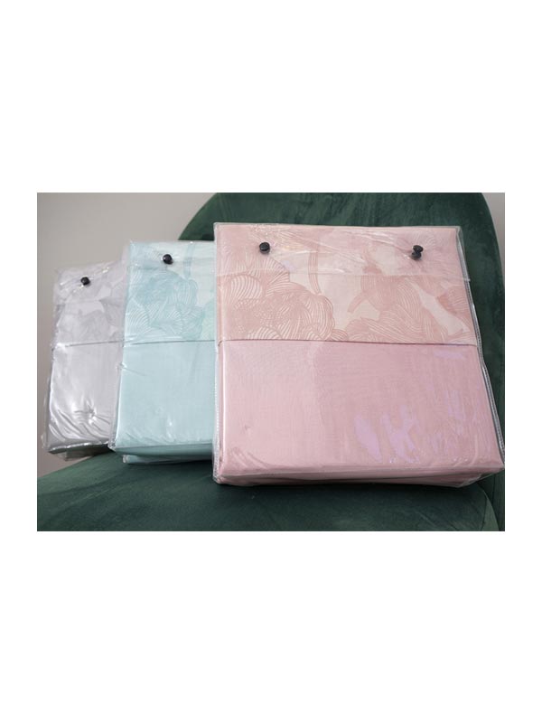 Σετ Σεντόνια Cotton Feelings 2032 Grey Υπέρδιπλο (235x270) από την εταιρεία Sunshine Home