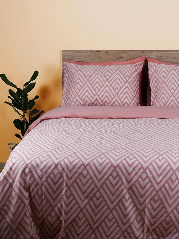 Σετ Σεντόνια Cotton Feelings 2036 Pink King Size (260x270) από την εταιρεία Sunshine Home