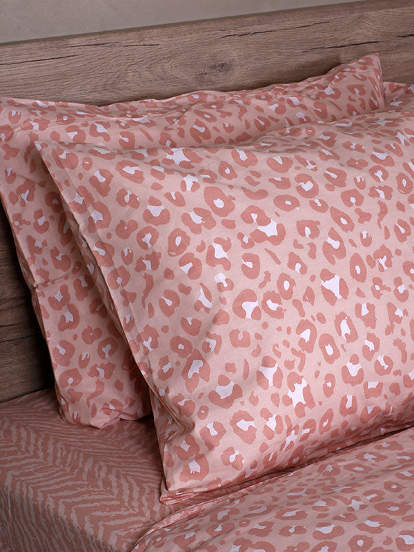 Σετ Σεντόνια Cotton Feelings 2044 Pink King Size (260x270) από την εταιρεία Sunshine Home