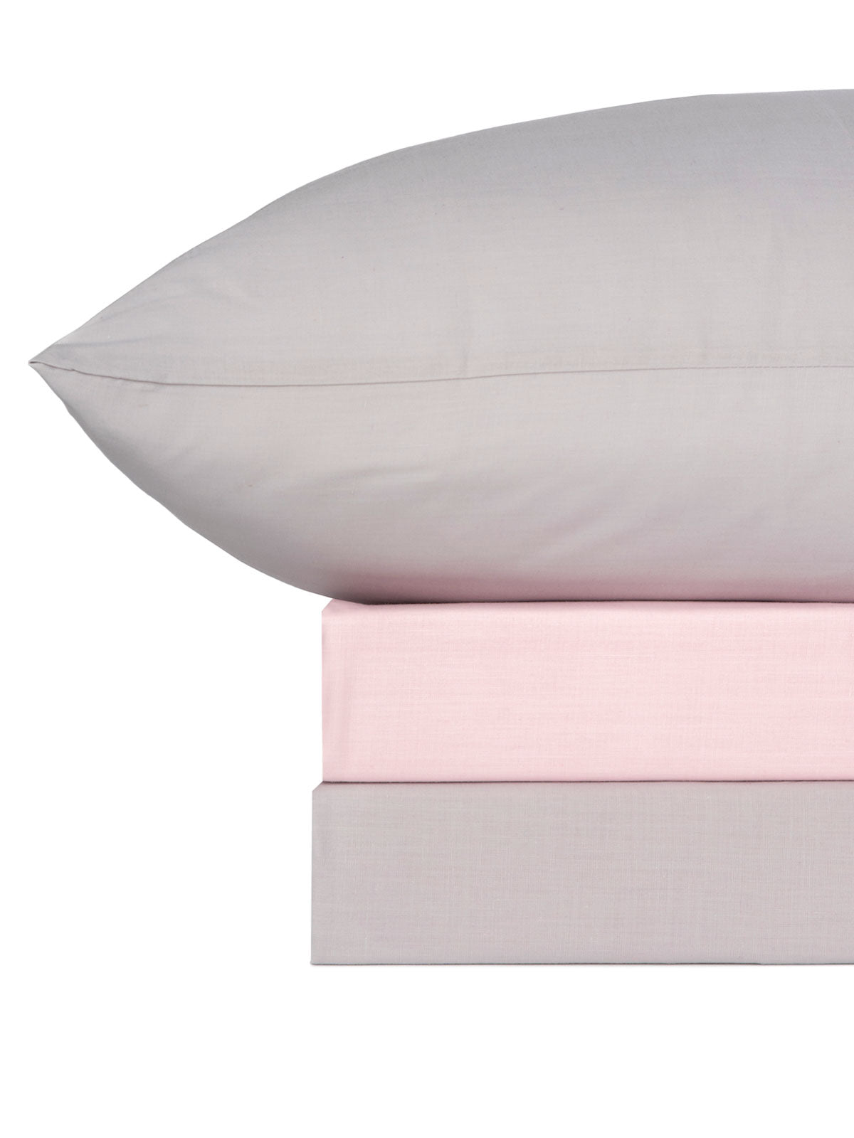 Σετ Σεντόνια Menta 205 Grey-Pink Διπλό από την εταιρεία Sunshine Home