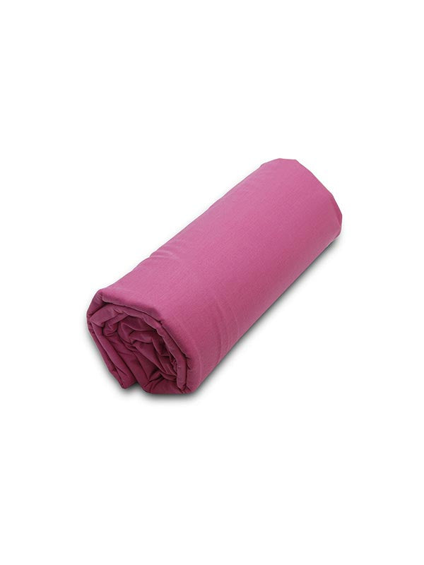 Κατωσέντονο Menta με λάστιχο 9 Fuchsia Μονό (100x200+25) από την εταιρεία Sunshine Home