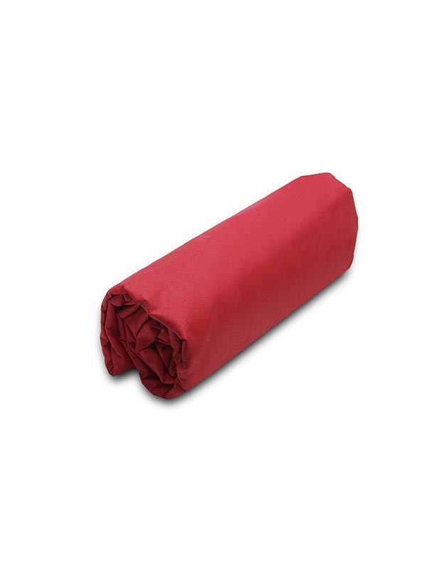 Κατωσέντονο Menta με λάστιχο 12 Red Διπλό (160x200+20) από την εταιρεία Sunshine Home