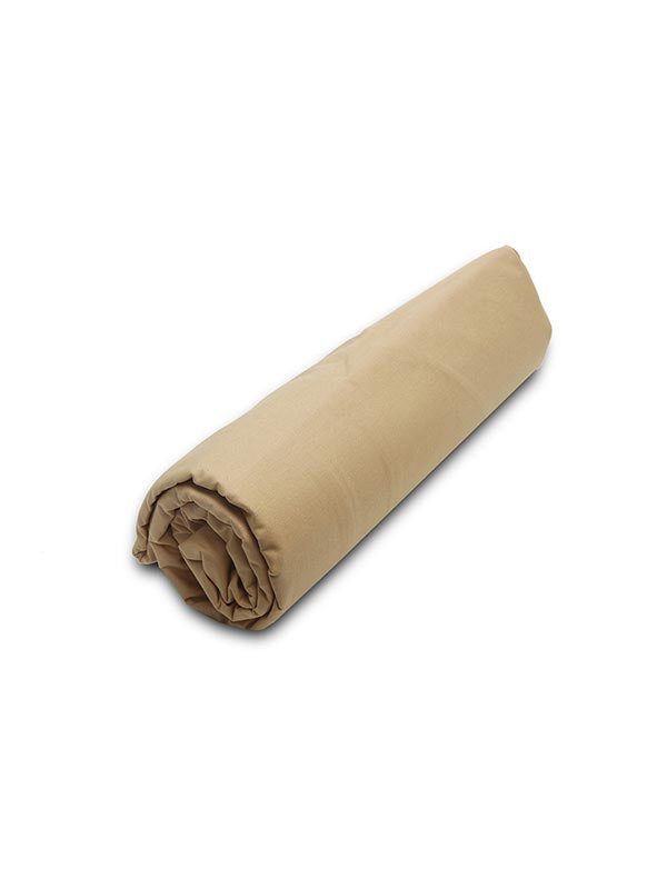 Κατωσέντονο Menta με λάστιχο 4 Beige Διπλό (160x200+25) από την εταιρεία Sunshine Home