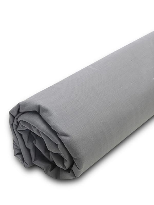 Κατωσέντονο Menta με λάστιχο 19 Dark Grey Ημίδιπλο (120x200+25) από την εταιρεία Sunshine Home