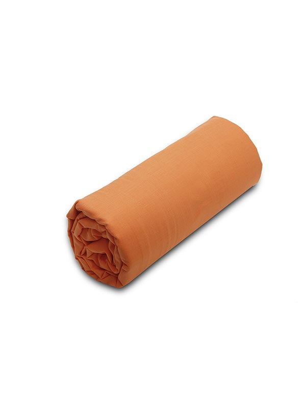 Κατωσέντονο Menta με λάστιχο 7 Orange Ημίδιπλο (120x200+25) από την εταιρεία Sunshine Home