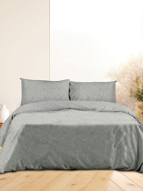 Σετ Σεντόνια Flannel 2040 Grey Μονό (160x260) από την εταιρεία Sunshine Home