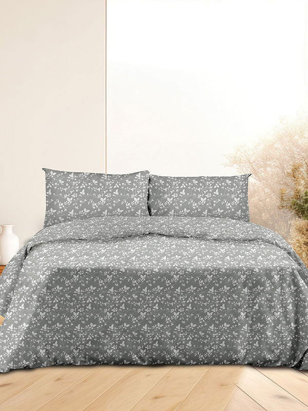 Σετ Σεντόνια Flannel 040 Grey Μονό (160x260) από την εταιρεία Sunshine Home