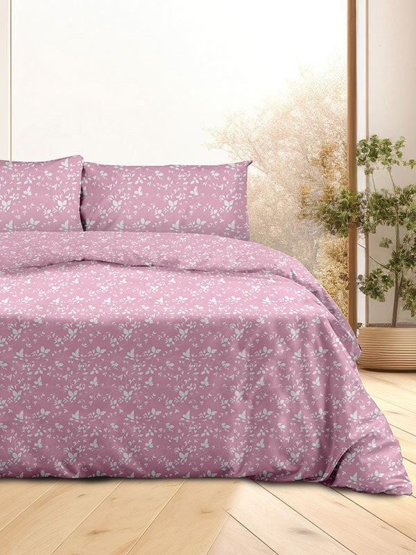 Σετ Σεντόνια Flannel 040 Pink Μονό (160x260) από την εταιρεία Sunshine Home