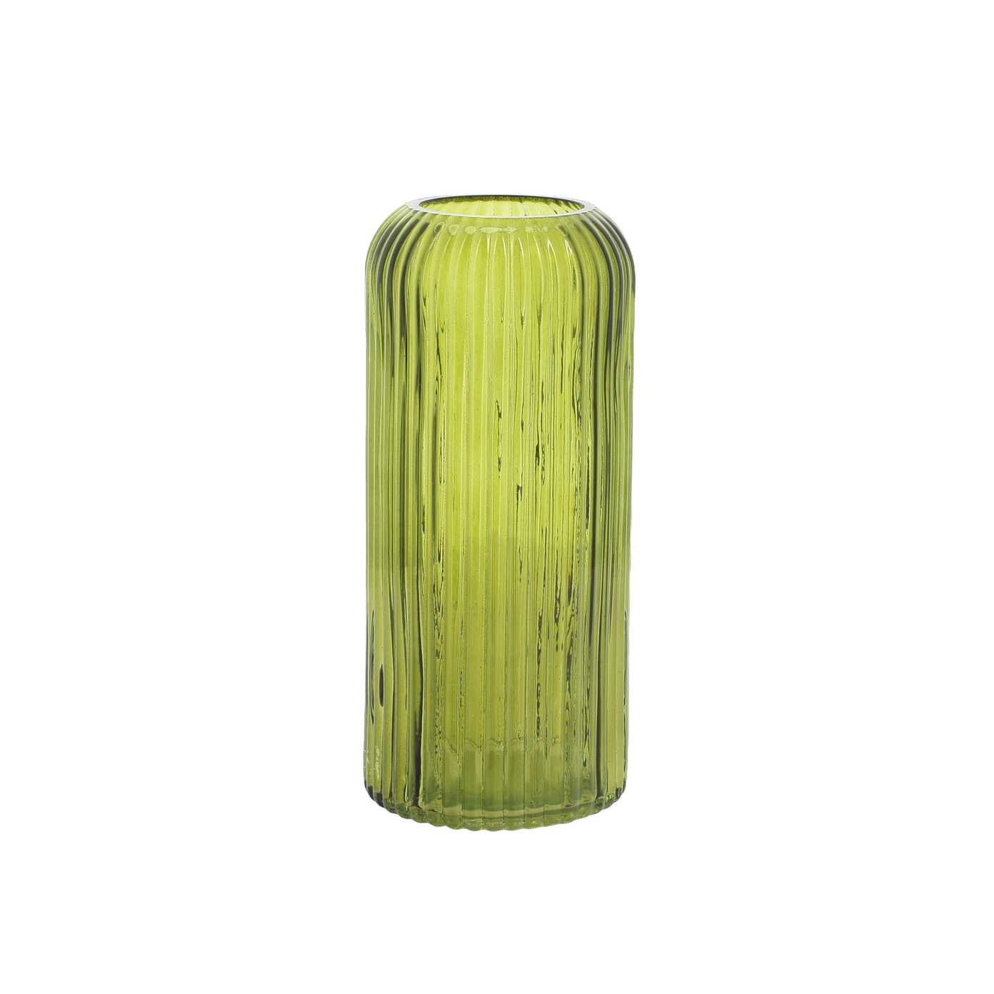 Βάζο γυάλινο Zoé – Λαδί Ø8,5x20cm – 920ml