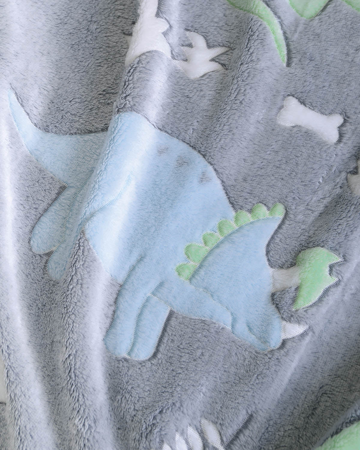 DINOLAND - Κουβέρτα ΚΟΥΝΙΑΣ LUMINUS (flannel fleece)