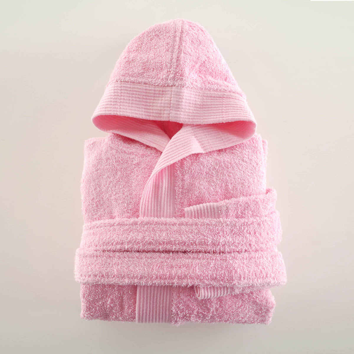 TWIST - Ροζ Μπουρνούζι παιδικό με κουκούλα Ροζ από την εταιρεία Rythmos Home