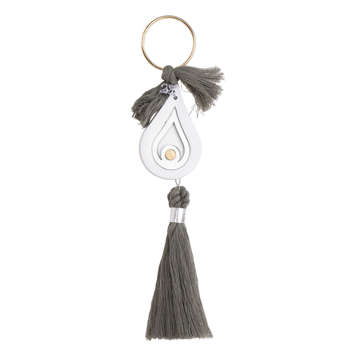 ΚΡΕΜΑΣΤΟ ΚΕΡΑΜΙΚΟ ΔΑΚΡΥ ΜΕ PLEXI GLASS MATI ΑΣΗΜΙ ΠΡΑΣΙΝΟ ΕΥΚΑΛΥΠΤΟΥ